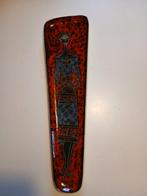 Vintage decoratief wandbord uit Italië. Afm 50 cm kang en 14, Ophalen of Verzenden