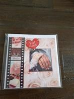 Kaartje huwelijk/trouwen twee handen en filmstrip, Ophalen of Verzenden, Nieuw, Overige thema's