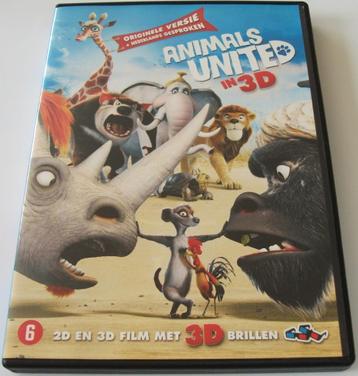 Dvd *** ANIMALS UNITED *** 2D en 3D Film beschikbaar voor biedingen