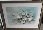 Schilderij magnolia, Ophalen