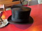 Antieke Hoge Hoed met Doos - Kleine Maat, Antiek en Kunst, Antiek | Kleding en Accessoires, Ophalen of Verzenden