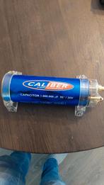 Caliber condensator 1 farad voor autosubwoofer, Auto diversen, Gebruikt, Ophalen of Verzenden