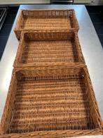 3x brood manden, Ophalen of Verzenden, Zo goed als nieuw, Rond, Riet