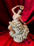 Danseres porselein Dresden, Antiek en Kunst, Antiek | Porselein, Ophalen of Verzenden