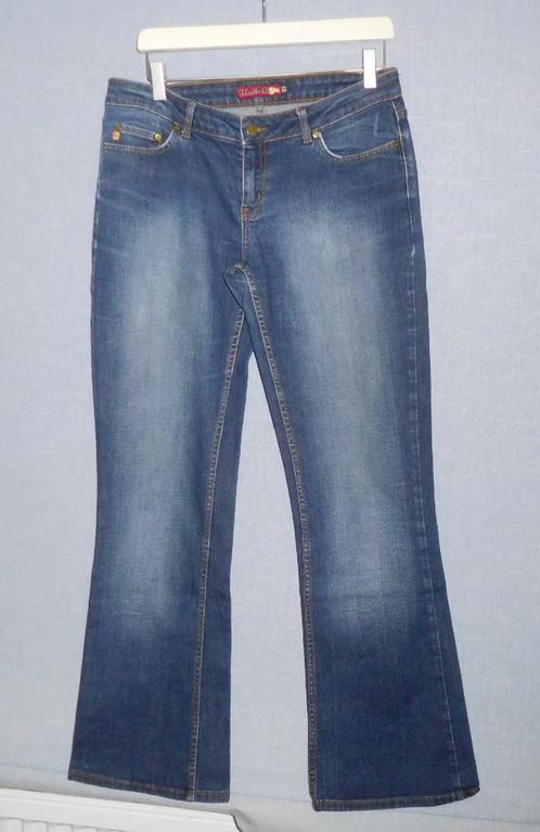 Dames Jeans merk Blend (1), Kleding | Dames, Broeken en Pantalons, Zo goed als nieuw, Maat 38/40 (M), Blauw, Lang, Ophalen of Verzenden