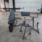 Powertec Multi Press Bench + 3 Attachments, Ophalen, Zo goed als nieuw, Overige typen