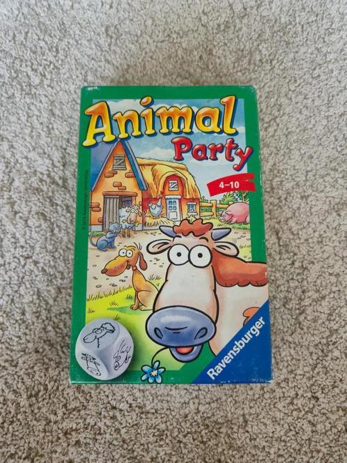 animal party spel, Hobby en Vrije tijd, Gezelschapsspellen | Kaartspellen, Zo goed als nieuw, Een of twee spelers, Drie of vier spelers