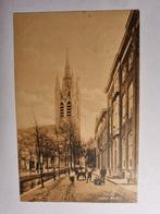 Delft oude Kerk gelopen kaart, Verzamelen, Ophalen of Verzenden, Voor 1920, Zuid-Holland