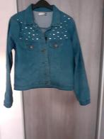 Kort spijker jasje, Ophalen of Verzenden, Zo goed als nieuw, Maat 38/40 (M), Blauw