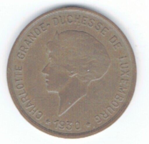 23-611 Luxemburg 5 centimes 1930, Ophalen of Verzenden, Overige landen, Losse munt