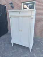 Brocante Eiken Meiden Kast Krijtverf, Antiek en Kunst, Antiek | Meubels | Kasten, Ophalen