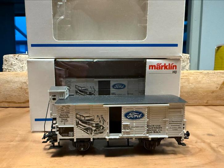 [ W2962-63 ] Marklin H0 - 2x 48296, Hobby en Vrije tijd, Modeltreinen | H0, Nieuw, Wagon, Wisselstroom, Märklin, Ophalen of Verzenden