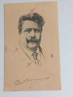 Ruggero Leoncavallo oude portretfoto, Verzamelen, Foto's en Prenten, Ophalen of Verzenden, Voor 1940, Gebruikt, Overige onderwerpen