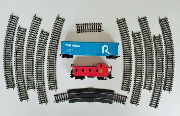 Restantpartijtje Bachmann H0, Hobby en Vrije tijd, Modeltreinen | H0, Gebruikt, Rails, Gelijkstroom, Bachmann, Analoog, Ophalen of Verzenden