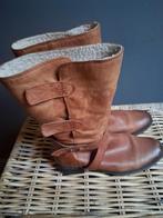 Laarzen leer maat 40, Kleding | Dames, Schoenen, Ophalen of Verzenden, Zo goed als nieuw, Zwart, Hoge laarzen