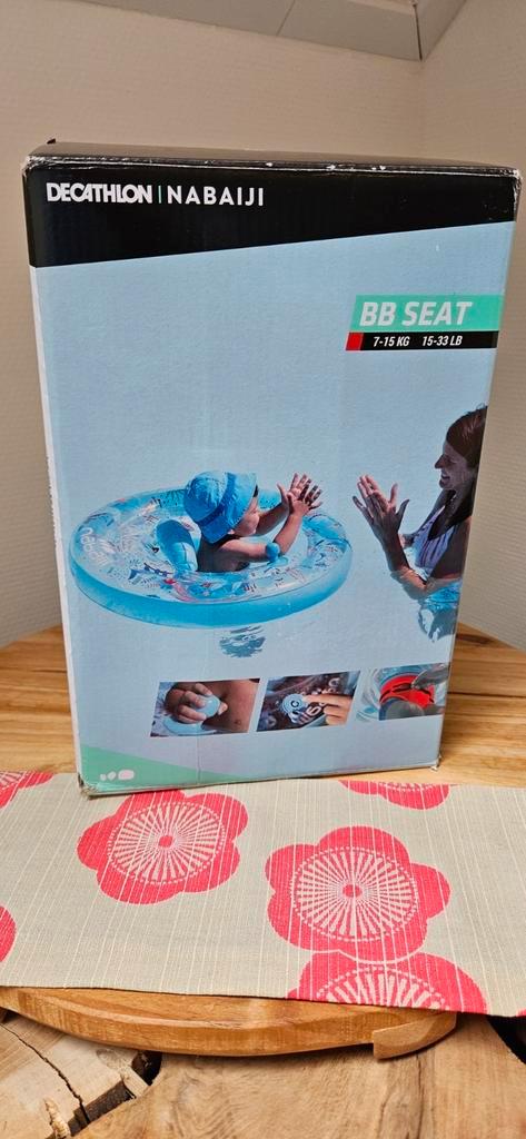 Baby Zwemband met zitje 7 tot 15 kilo, Kinderen en Baby's, Speelgoed | Buiten | Opblaasfiguren, Zo goed als nieuw, Ophalen of Verzenden