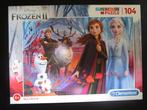 Disney puzzel - FROZEN II - 104 XL bijna XXL, Ophalen of Verzenden, Minder dan 500 stukjes, Gebruikt, Legpuzzel