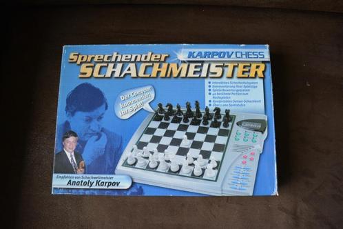 computerschaakspel karpov, Hobby en Vrije tijd, Gezelschapsspellen | Bordspellen, Gebruikt, Verzenden