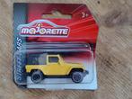 Majorette JEEP Wrangler Rubicon GEEL, Hobby en Vrije tijd, Ophalen of Verzenden, Auto