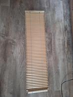 Aluminium jaloezieen houtkleur 27 cm breed, Ophalen of Verzenden, Zo goed als nieuw