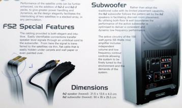 SUBWOOFER mission FS2 beschikbaar voor biedingen