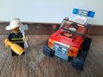Lego City brandweerauto, compleet + boekje, Ophalen of Verzenden, Zo goed als nieuw, Complete set, Lego