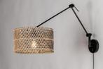 wandlamp rotan riet of fluweel kap bank hoekbank tafel lamp, Huis en Inrichting, Lampen | Wandlampen, Ophalen of Verzenden, Nieuw