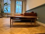 Japandi Salontafel Walnoot, Huis en Inrichting, Ophalen, 100 tot 150 cm, 50 tot 100 cm, Zo goed als nieuw