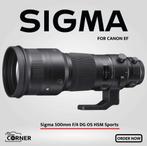 Sigma 500mm F/4 DG OS HSM Sports (CANON EF), Ophalen of Verzenden, Zo goed als nieuw, Telelens