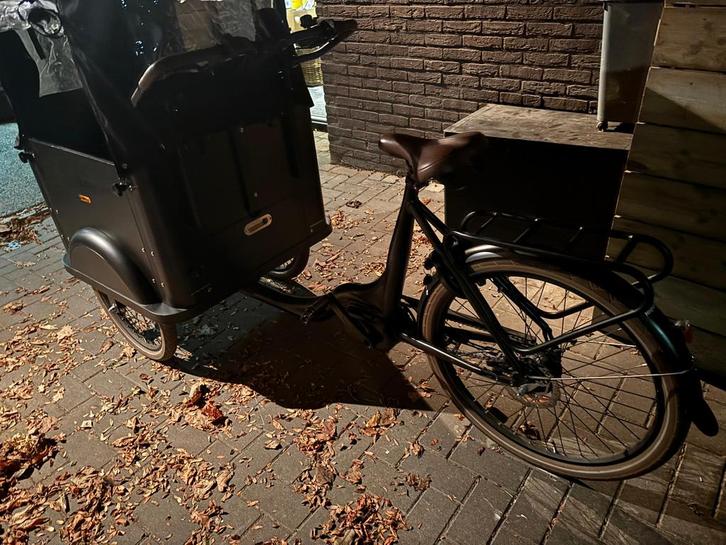 Cangoo Keewee electrische bakfiets inclusief kuipje, Fietsen en Brommers, Fietsen | Bakfietsen, Zo goed als nieuw, Overige merken