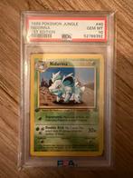 1999 Pokemon Jungle Nidorina 1st Edition PSA 10, Ophalen of Verzenden, Zo goed als nieuw, Losse kaart