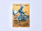 Metalen Mewtwo GX Goud Fan Art NIEUW, Ophalen of Verzenden, Nieuw, Losse kaart