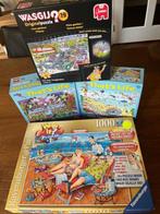 4  voor 10 euro, Hobby en Vrije tijd, Ophalen of Verzenden, 500 t/m 1500 stukjes, Zo goed als nieuw, Legpuzzel