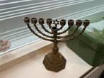 Joodse kandelaar., Antiek en Kunst, Ophalen of Verzenden, Koper of Brons