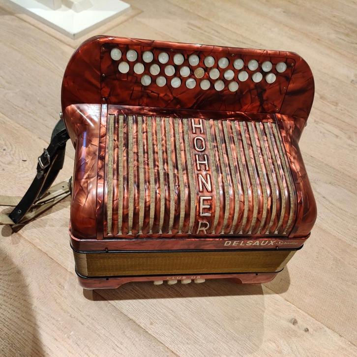 Hohner trekharmonika in hele mooie staat!, Muziek en Instrumenten, Accordeons, Overige formaten, Hohner, Ophalen of Verzenden