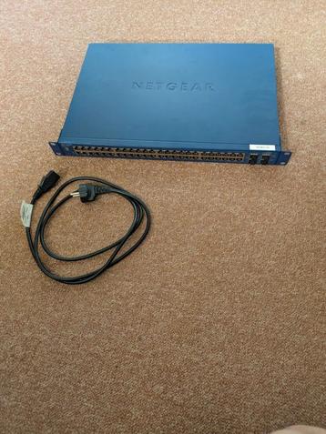 Netgear GS748TS 48-poorts Gigabit Switch!  beschikbaar voor biedingen