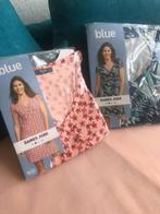2  stuks  nieuw  verpakt  tricot  zomer jurkjes   maat  M--m, Nieuw, Blauw, Maat 38/40 (M), Ophalen of Verzenden