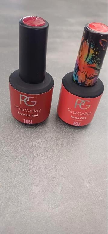 Pink gellac, base, prep booster en shine tot coat beschikbaar voor biedingen