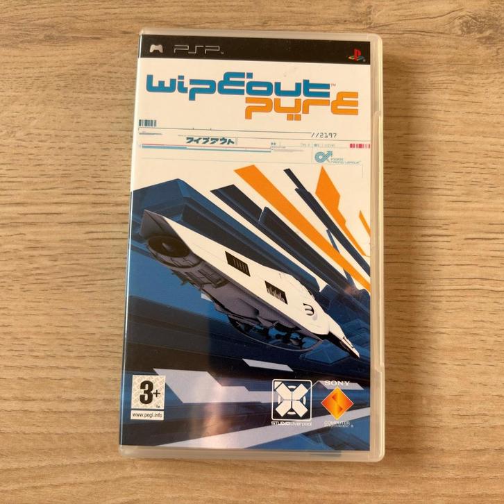 WipEout Pure (PSP), Spelcomputers en Games, Games | Sony PlayStation Portable, Zo goed als nieuw, Racen en Vliegen, 1 speler, Vanaf 3 jaar