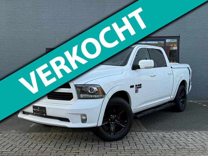Dodge Ram 1500 Hemi 401PK CrewCab LPG 4X4 Lage bijtelling!, Auto's, Dodge, Bedrijf, Te koop, RAM 1500, 4x4, Lederen bekleding
