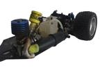 Carson Nitro Bull chassis 1/10 rc auto, Gebruikt, Auto offroad, Ophalen of Verzenden, Schaal 1:10