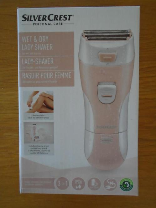 Ladyshave Silver Crest, Witgoed en Apparatuur, Persoonlijke-verzorgingsapparatuur, Zo goed als nieuw, Scheren en Epileren, Verzenden