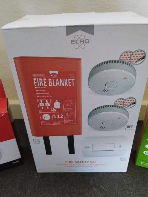Compleet Brandveiligheidspakket (incl. rook-/CO2 melders), Doe-het-zelf en Verbouw, Alarmsystemen, Nieuw, Detector, Sensor of Melder