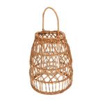 Rotan windlicht, Overige materialen, 25 tot 50 cm, Beige, Ophalen of Verzenden