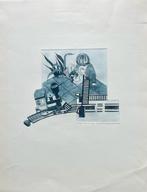 Ets Gerard van Kerkhof, Antiek en Kunst, Kunst | Litho's en Zeefdrukken, Verzenden