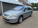 Peugeot 307 2.0 16V SW AUT 2002 Grijs, Trekhaak, Nieuwe APK, Auto's, Peugeot, 74 €/maand, 4 cilinders, 7 stoelen, Stationwagon