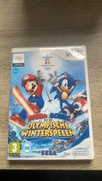 Mario en sonic op de olympische winterspelen wii, Spelcomputers en Games, Games | Nintendo Wii, Ophalen of Verzenden, Zo goed als nieuw