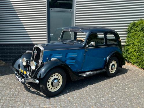 Peugeot 201 1936 Blauw, Auto's, Oldtimers, Particulier, Peugeot, Benzine, Hatchback, Handgeschakeld, Geïmporteerd, Blauw, Blauw