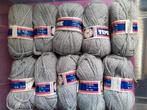 Nieuwe bollen wol, garen. Grijs. Time. 11 stuks., Hobby en Vrije tijd, Breien en Haken, Ophalen of Verzenden, Zo goed als nieuw