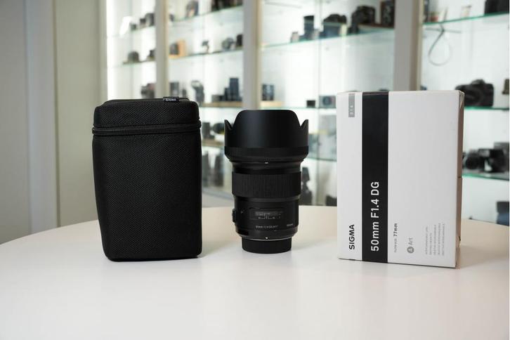 Sigma Art 50mm F1.4 nikon (Foto-Groep Doorn), Audio, Tv en Foto, Fotografie | Lenzen en Objectieven, Zo goed als nieuw, Overige typen
